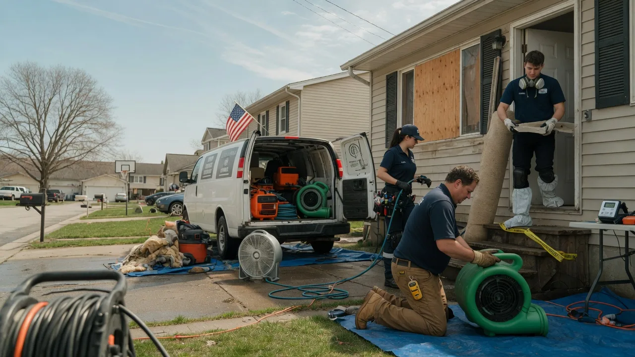 Water Damage Restoration in Shirleysburg, PA near me